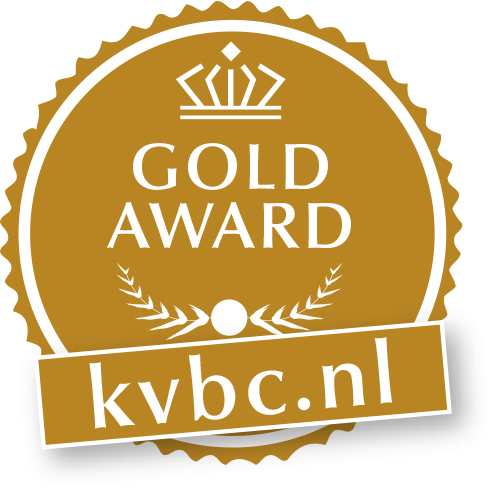 KVBC Award in Goud